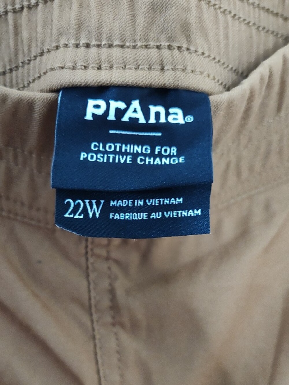 Prana Jogger Pants in Antique Bronze - Picture 2 of 6